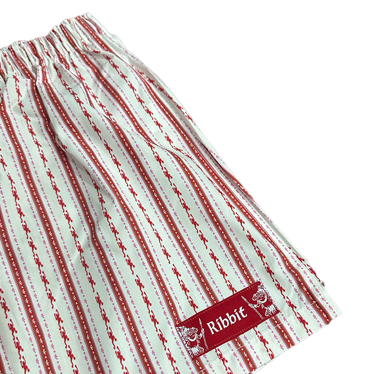 리빗 프로그 스트라이프 박서 쇼츠 2팩(RBBT Frog Stripe Boxer Shorts 2-Pack) - 5