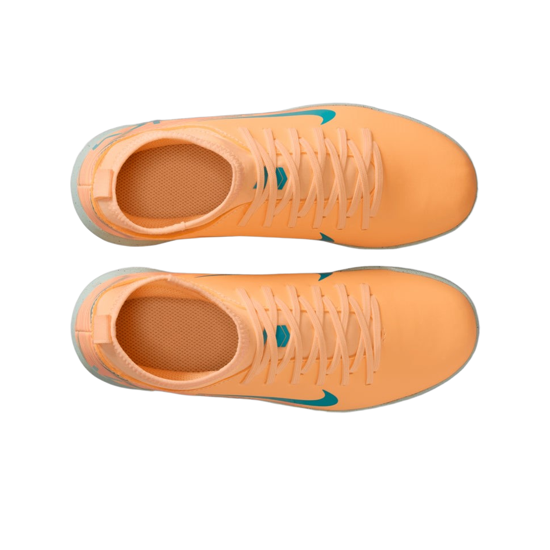 (JR) 나이키 머큐리얼 슈퍼플라이 10 클럽 TF 멜론 틴트 네오 터콰이즈((JR) Nike Mercurial Superfly 10 Club TF Melon Tint Neo Turquoise) - 2