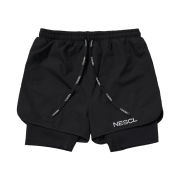negative split club Performance Solid 2in1 Pants Black
