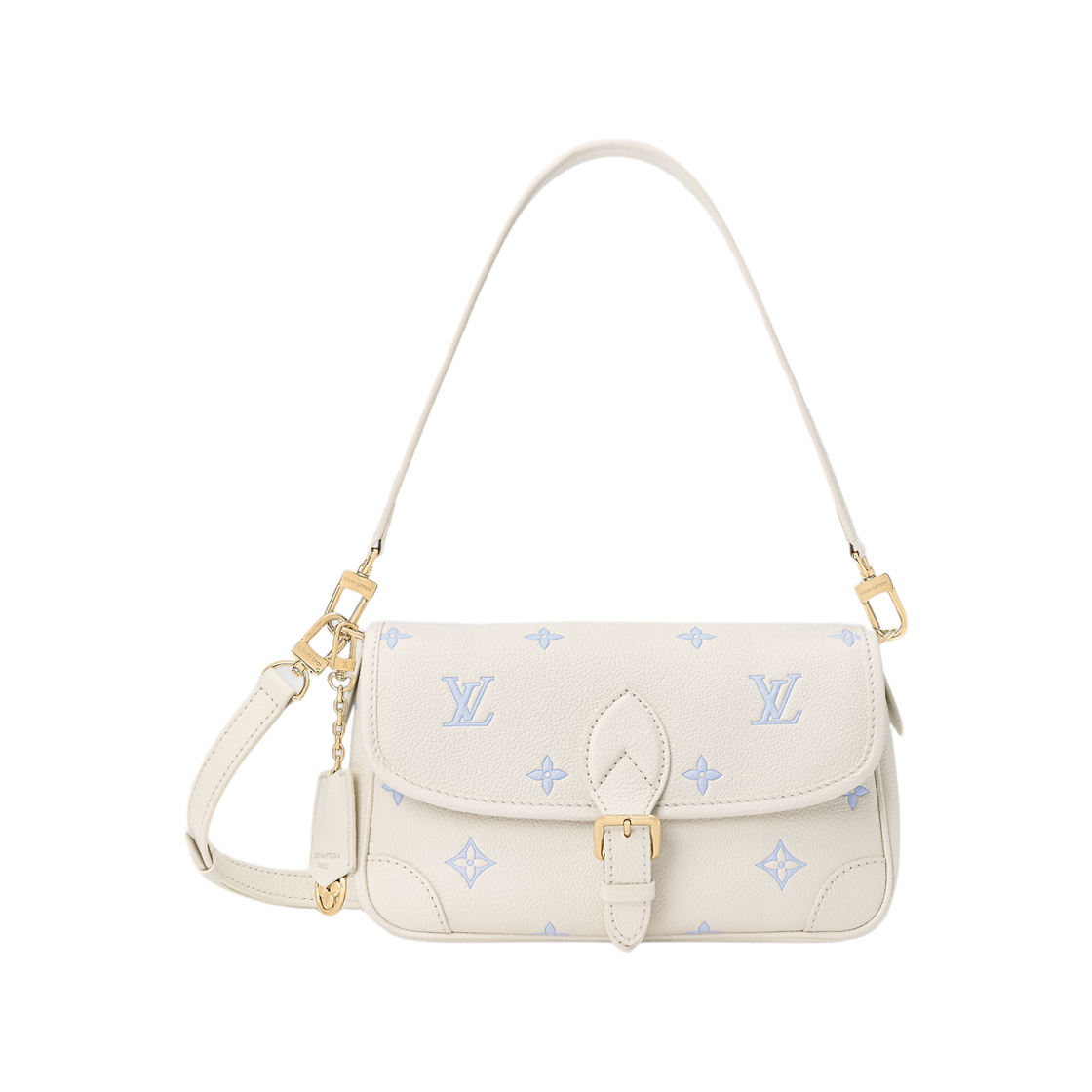 M28054 Louis Vuitton Diane Milky White Blue