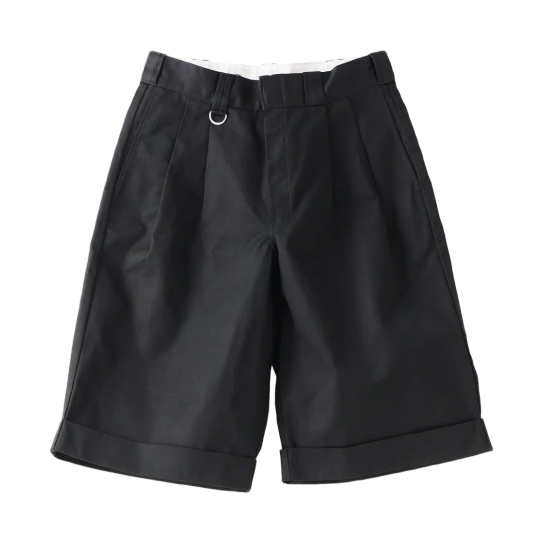 디키즈 x 저널 스탠다드 리룸 투턱 쇼츠 블랙(Dickies x Journal Standard Relume Two Tuck Shorts Black)
