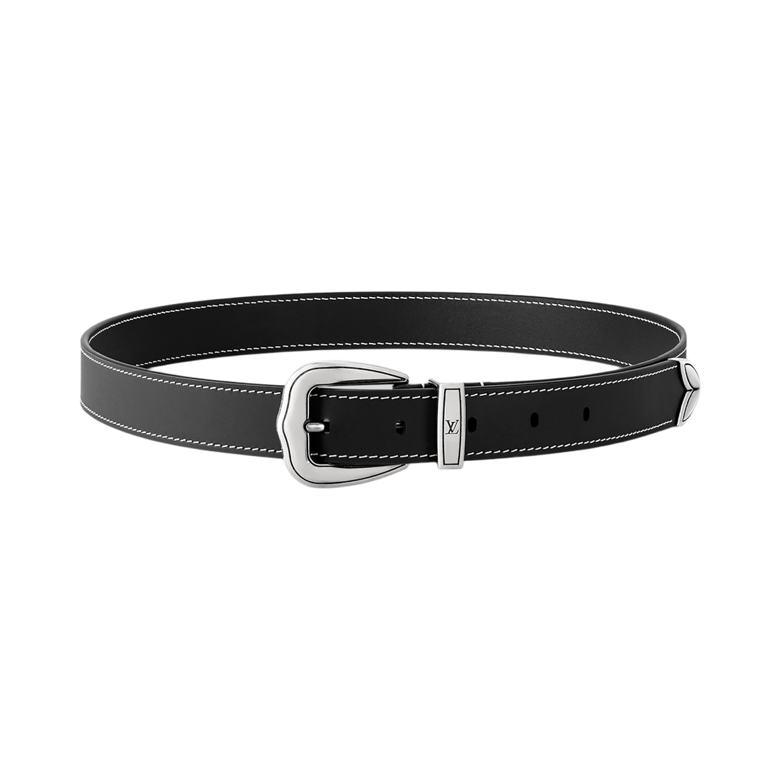 - Louis Vuitton LV Dust 25mm Belt Black