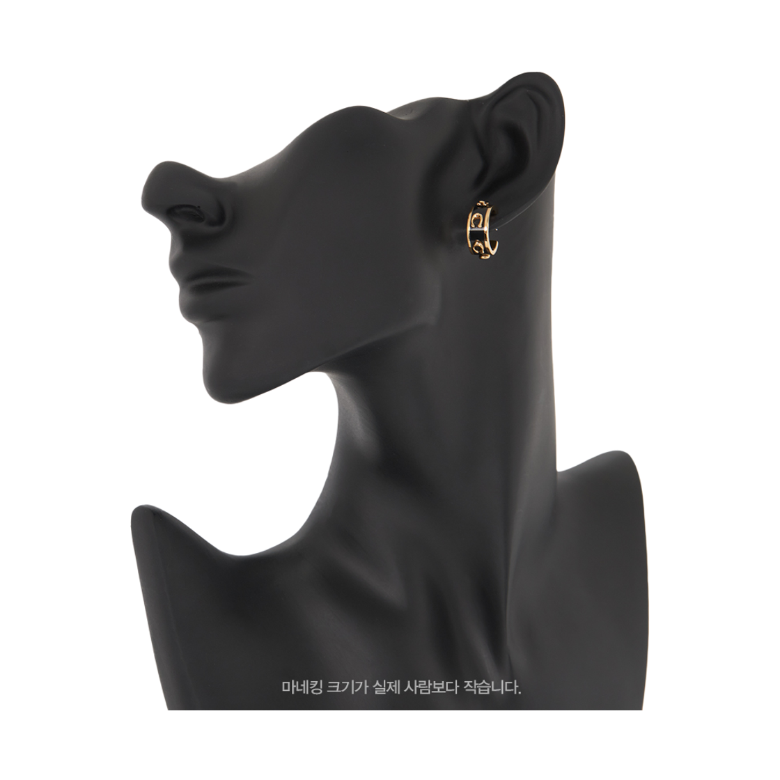 [15% 쿠폰] (W) 코치 오레치니 이어링 골드 블랙([15% 쿠폰] (W) Coach Orecchini Earrings Gold Black) - 6