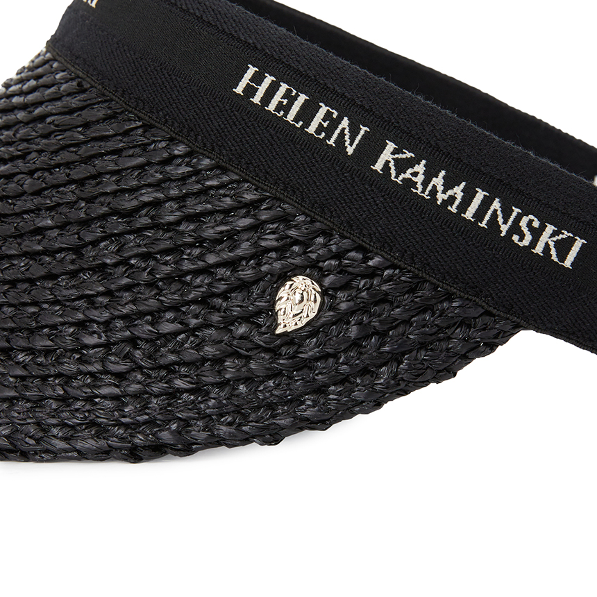 [15% 쿠폰] (W) 헬렌 카민스키 비앙카 바이저 차콜 블랙([15% 쿠폰] (W) Helen Kaminski Bianca Visor Charcoal Black) - 6