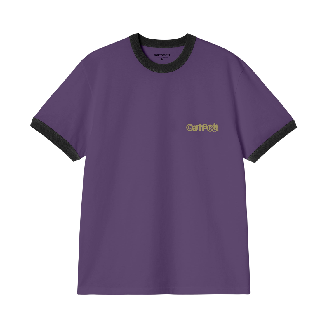 I036267-3QF-XX Carhartt WIP S/S IP Ringer T-Shirt Calla Black