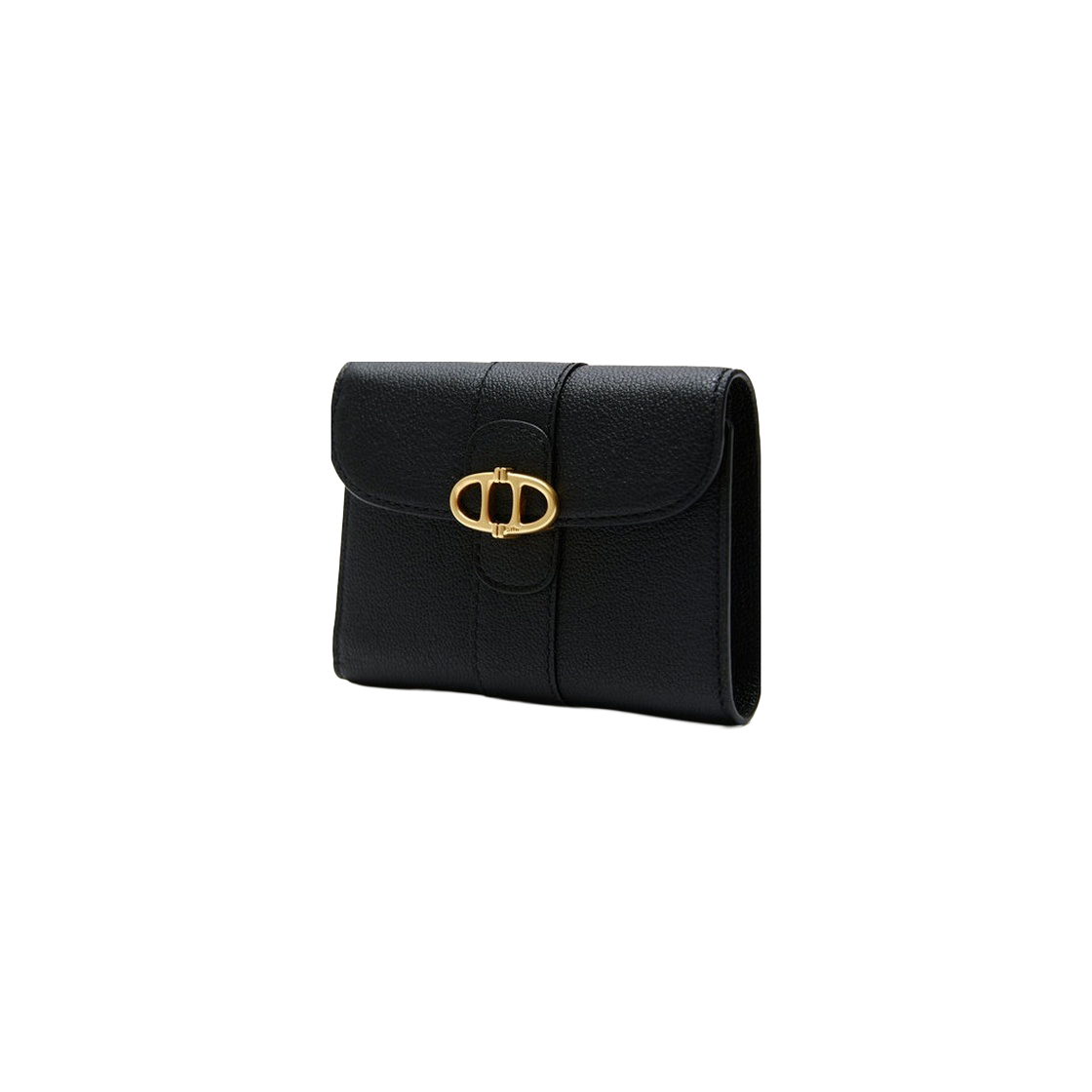 AAHO6F552BK Athe Vanessabruno Acc Black Classic Double A Tri-Fold Card Wallet Aaho6F552Bk Black