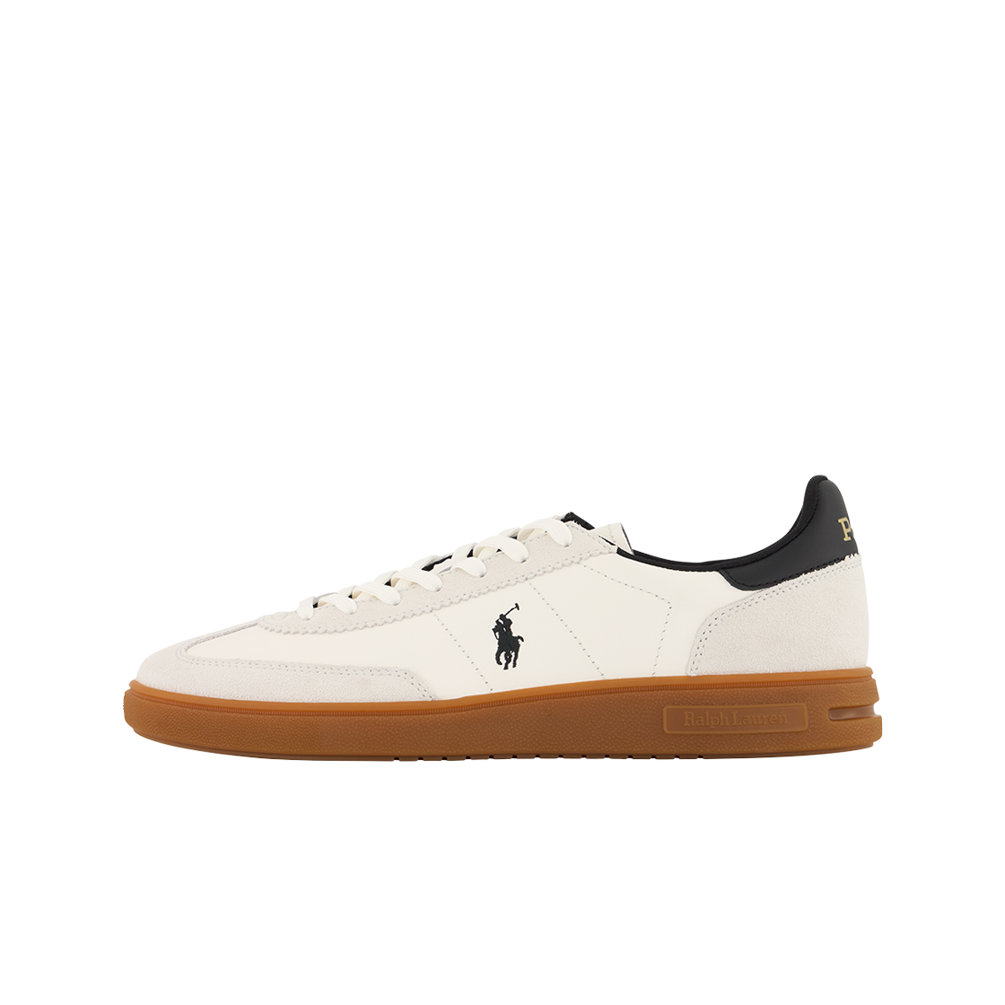 [15% 적립] 폴로 랄프 로렌 베드포드 레더 스웨이드 스니커즈 화이트 - 26SS([15% 적립] Polo Ralph Lauren Bedford Leather Suede Sneakers White - 26SS) - 2
