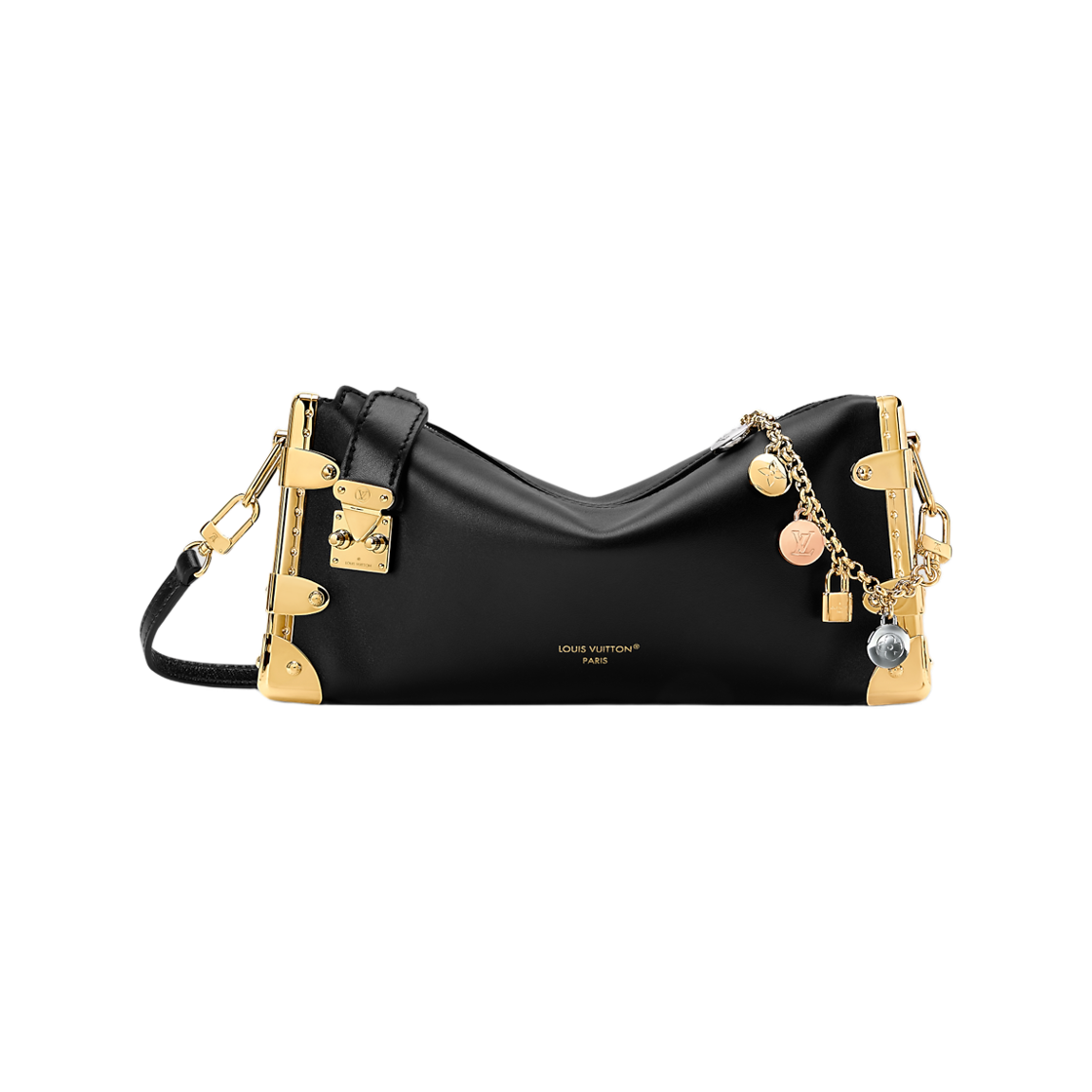 M28362 Louis Vuitton Slim Trunk Other Leathers Black
