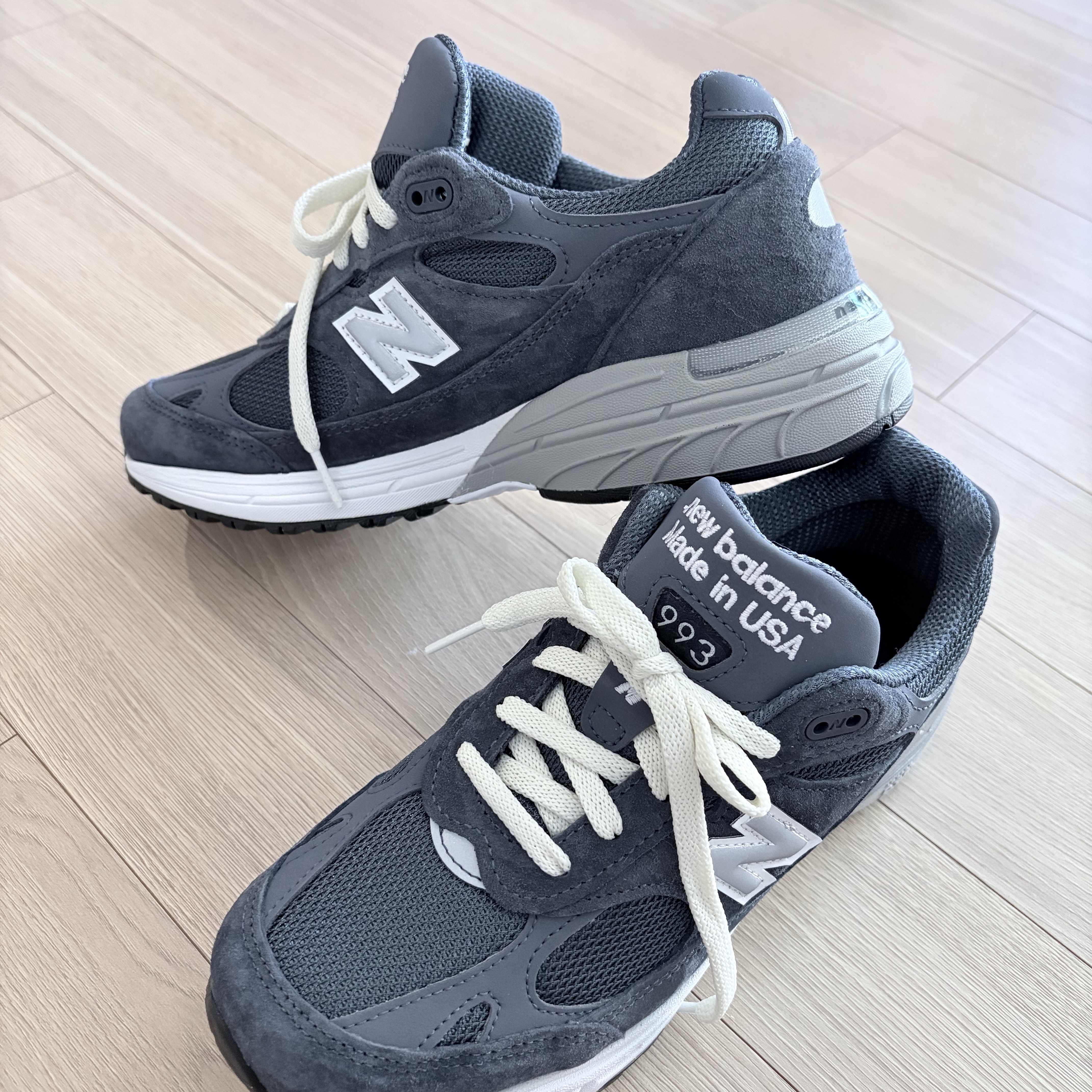 New Balance x Kith 993 Made in USA Asteroid 착용 스타일 - 2