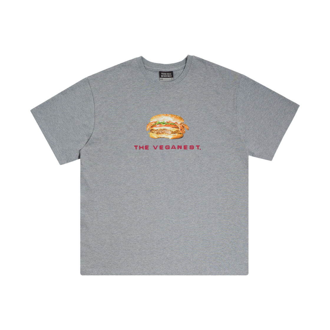 퍼츠 햄버거 티셔츠 멜란지(POTS Hamburger T-Shirt Melange)