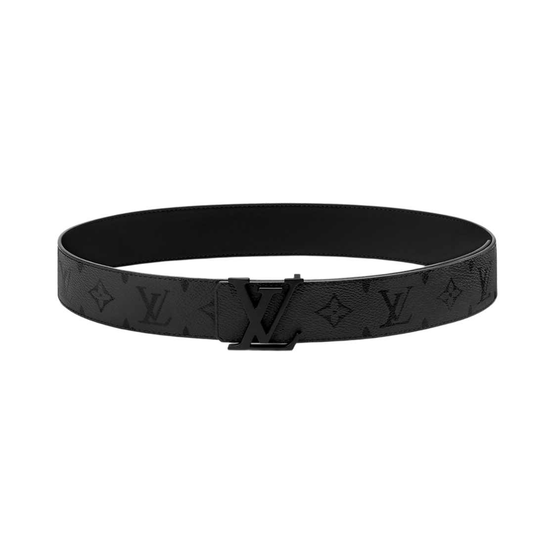 - Louis Vuitton LV Initiales Midnight 40mm Reversible Belt Monogram Midnight Black