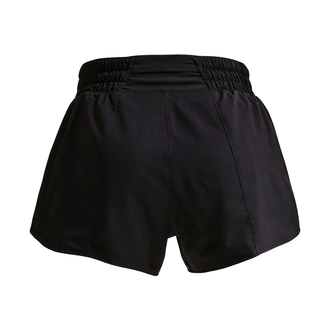 (W) 나이키 원 드라이핏 미드 라이즈 3인치 브리프 라인드 쇼츠 블랙 화이트 - 아시아((W) Nike One Dri-Fit Mid Rise 3 Inch Brief Lined Shorts Black White - Asia) - 2