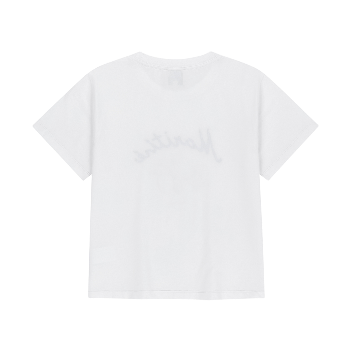 (W) 마리떼 프랑소와 저버 레몬 그래픽 슬림 크롭 티셔츠 화이트((W) Marithe Francois Girbaud Lemon Graphic Slim Crop T-Shirt White) - 2