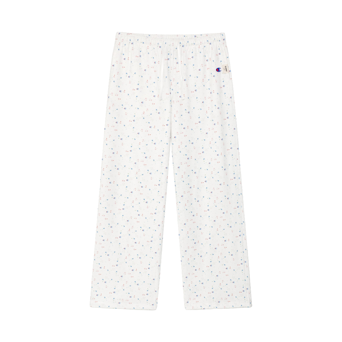(W) 글로니 x 챔피온 소프트 팬츠 화이트((W) Glowny x Champion Soft Pants White)