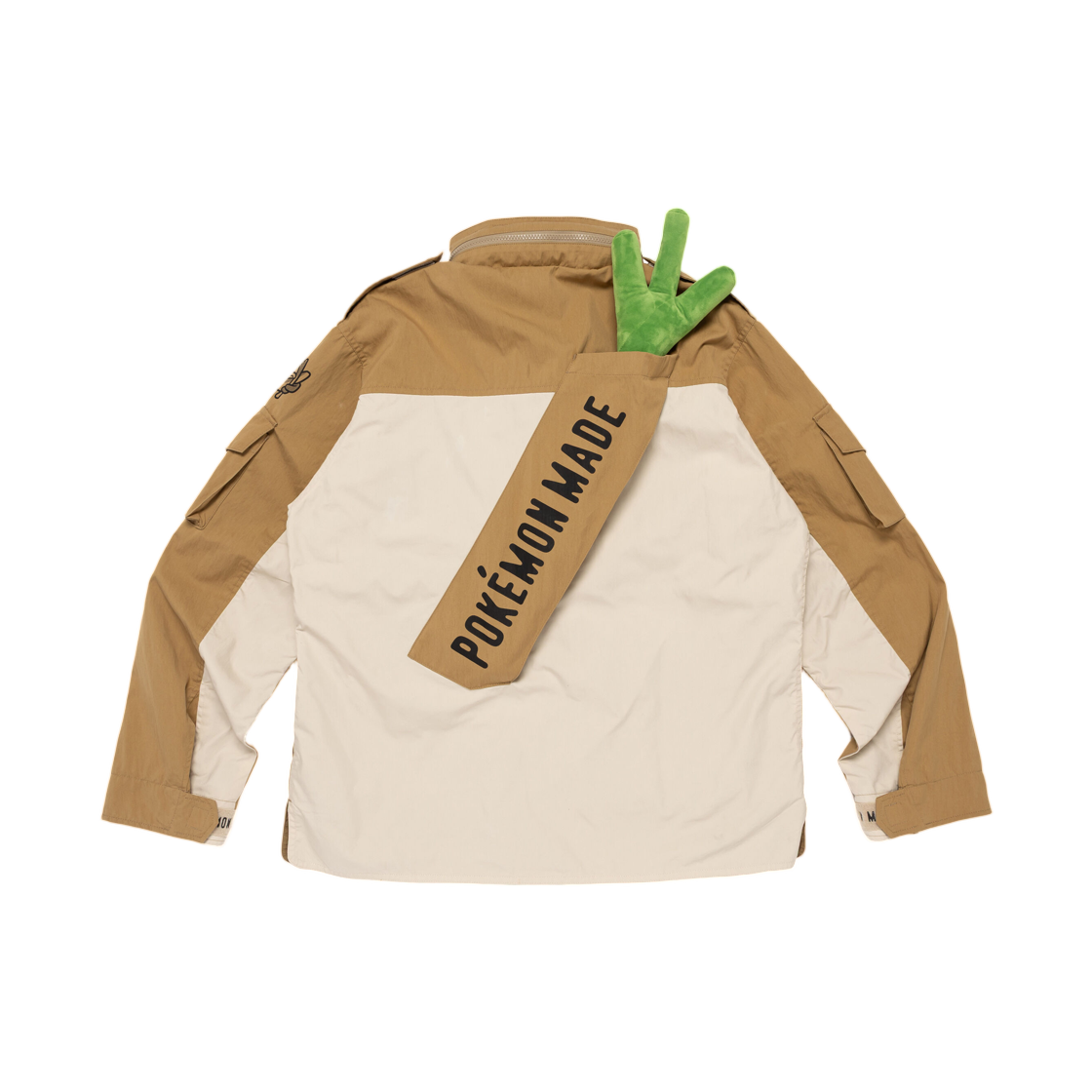 휴먼 메이드 x 포켓몬 메이드 유틸리티 자켓 베이지(Human Made x Pokemon Made Utility Jacket Beige) - 1