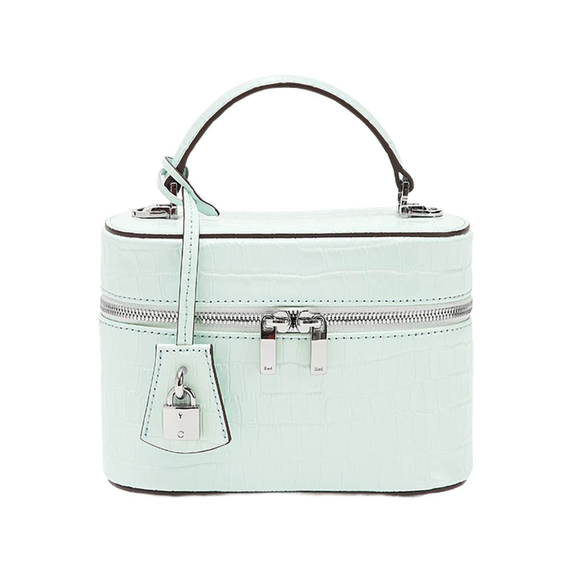 카디널 레드 베니티 백 크로커다일 리미티드 에디션 파스텔 민트(Cardinal Red Vanity Bag Crocodile Limited Edition Pastel Mint)