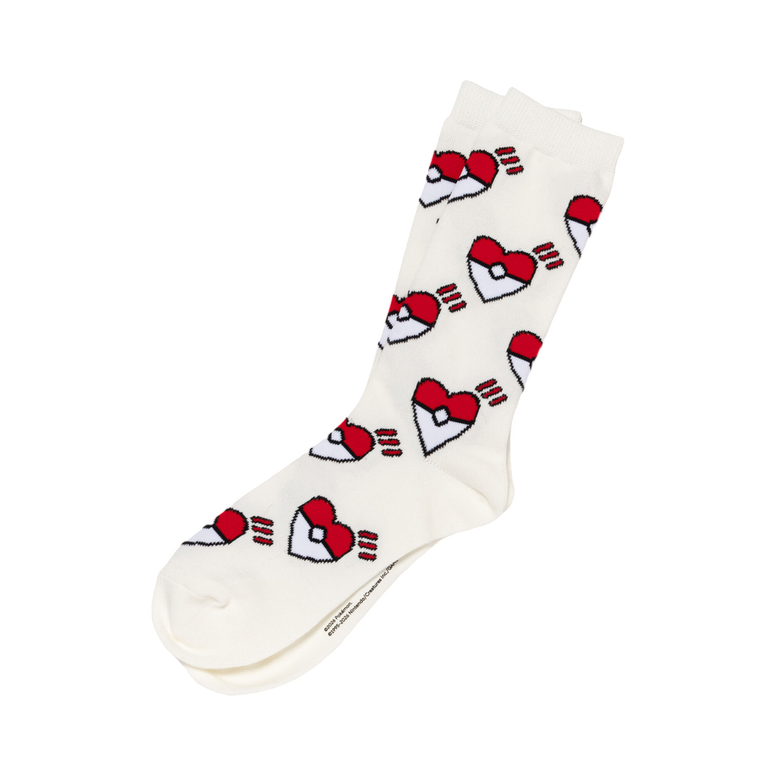 휴먼 메이드 x 포켓몬 메이드 삭스 화이트(Human Made x Pokemon Made Socks White)