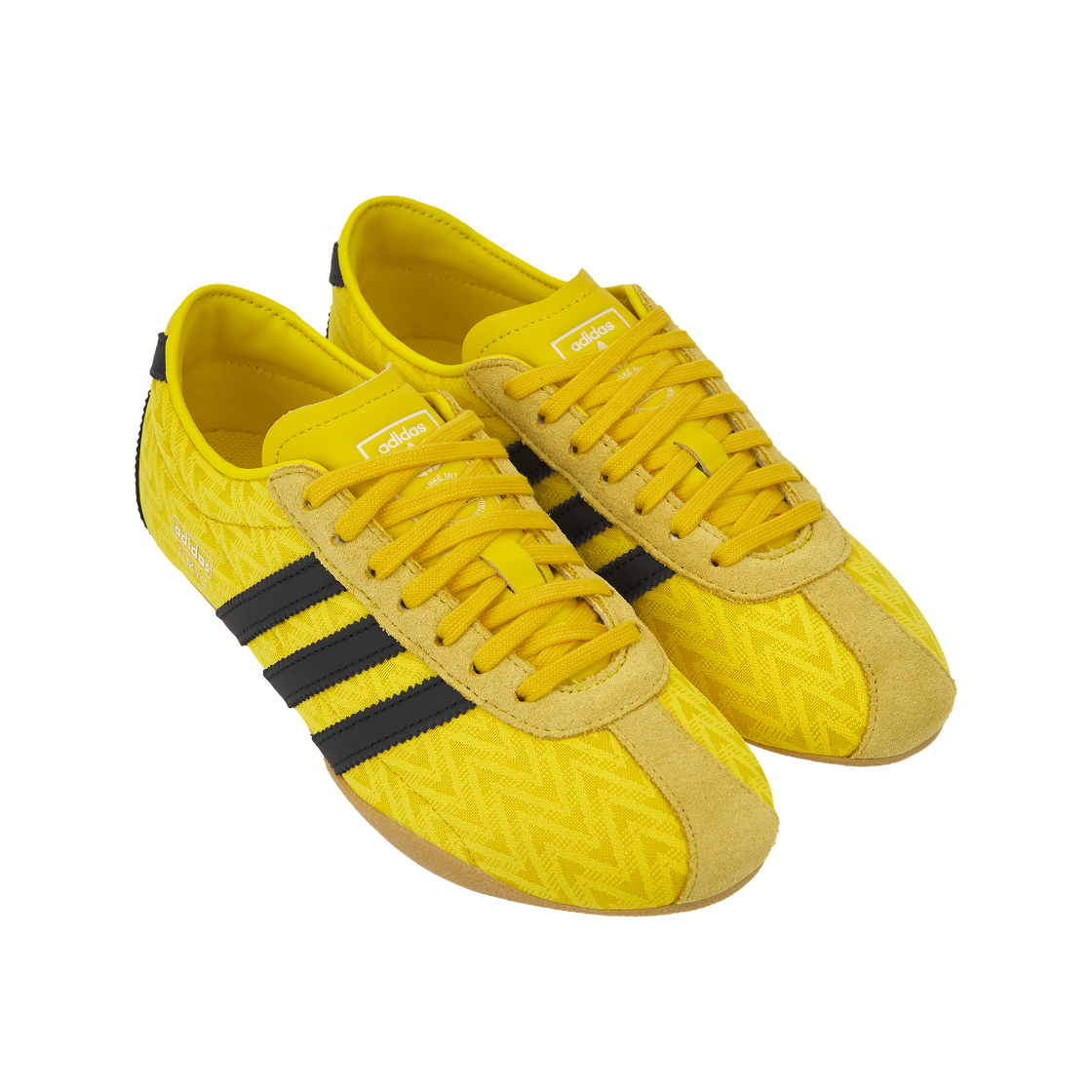 (W) 아디다스 도쿄 이큅먼트 옐로우 코어 블랙((W) Adidas Tokyo Eqt Yellow Core Black) - 4