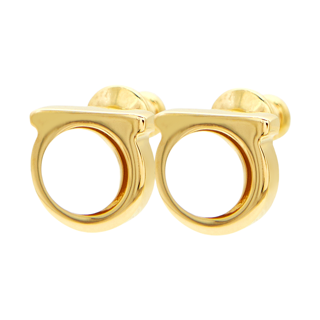 [15% 쿠폰] (W) 페라가모 펄 이어링 글래스 브래스 & 골드([15% 쿠폰] (W) Ferragamo Pearl Earrings Glass Brass & Gold) - 2