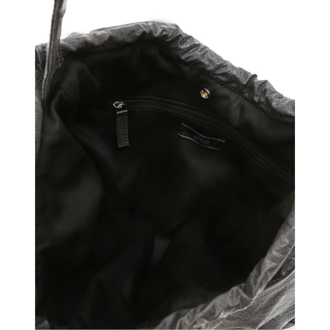 아떼 바네사브루노 액세사리 스파클 나일론 리본 숄더 AABA6F960G3 다크 그레이(Athe Vanessabruno Acc Sparkle Nylon Ribbon Shoulder Bag Aaba6F960G3 Dark Grey) - 2