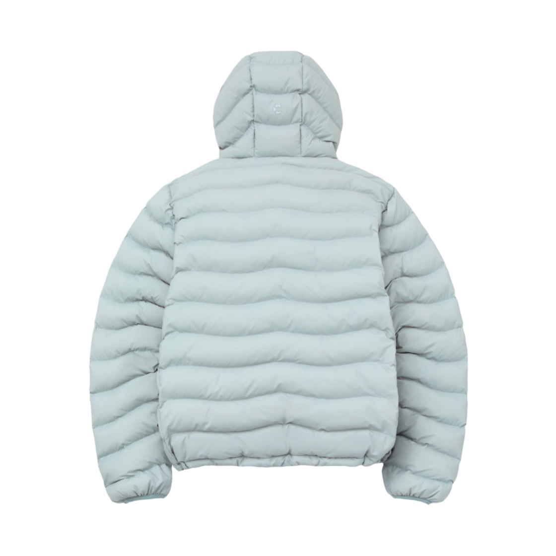 챕터엑스 쉐이드로고 웨이브 라이트 푸퍼 블루 그레이(Chapter.X Shade Logo Wave Light Puffer Blue Grey) - 2