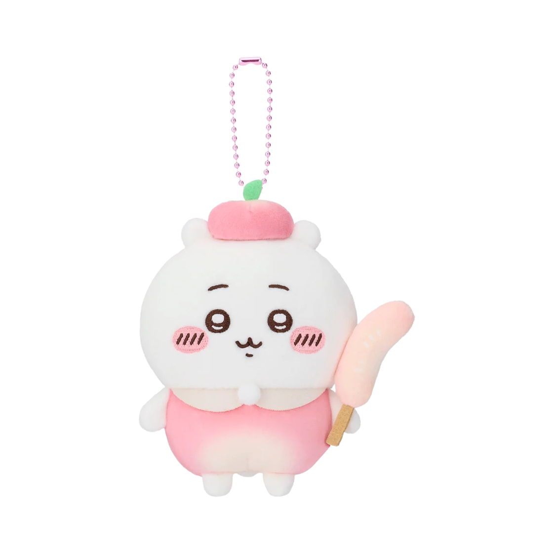 치이카와 포켓 프루트 마스코트 키링 피치 치이카와(Chiikawa Pocket Fruit Mascot Keyring Peach Chiikawa) - 1