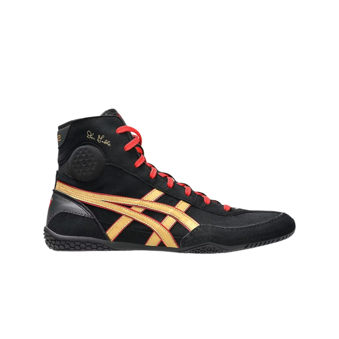 1081A052-002 Asics Dan Gable EVO 3 Black Pure Gold