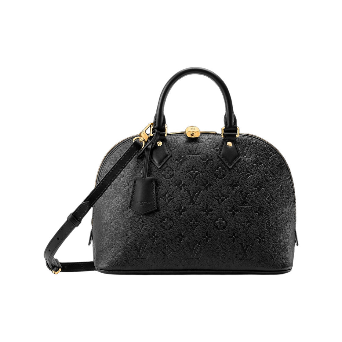 M26489 Louis Vuitton Alma PM Monogram Empreinte Black
