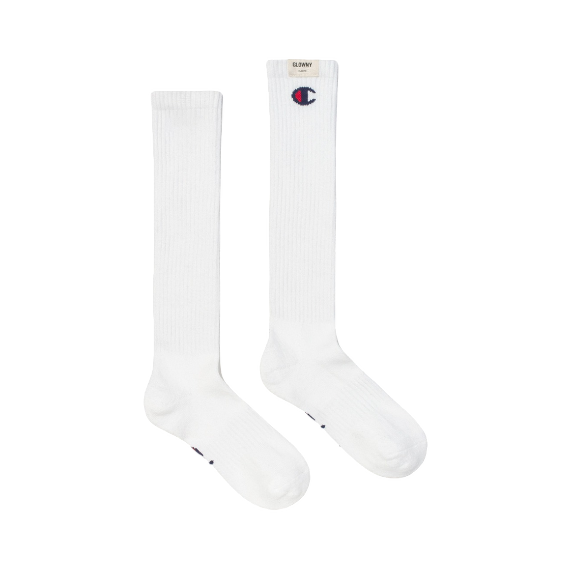 (W) 글로니 x 챔피온 삭스 화이트((W) Glowny x Champion Socks White)