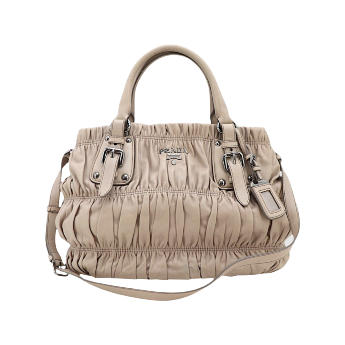 프라다 나파 고프레 2WAY 토트백 BN1789(Prada Napa Gauffre 2-Way Tote Bag BN1789)