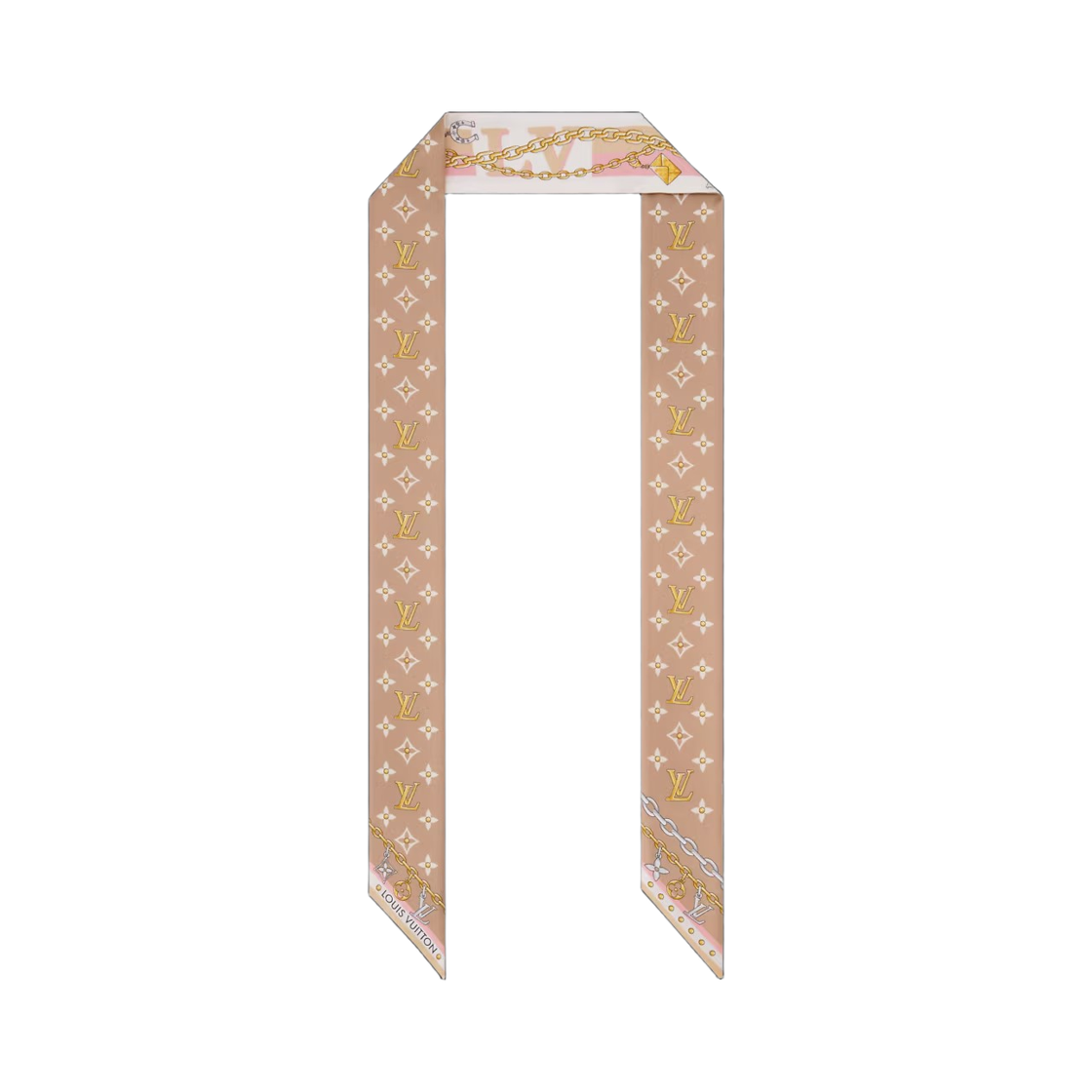 (W) 루이비통 K 참 방도 S00 베이지((W) Louis Vuitton K Charm Bandeau S00 Beige) - 2