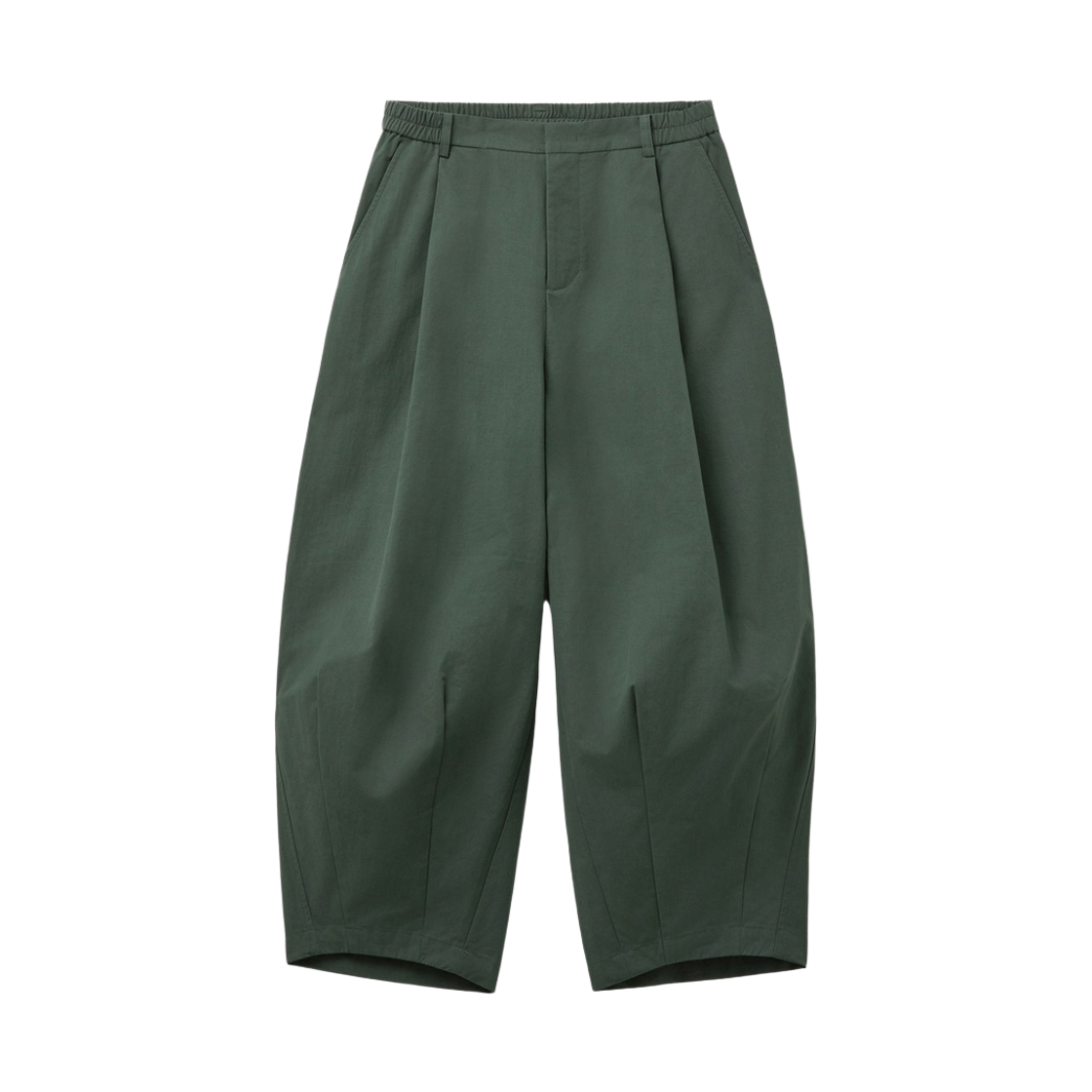CWPAM26343KHX Customellow Volume Cotton Pants Khaki