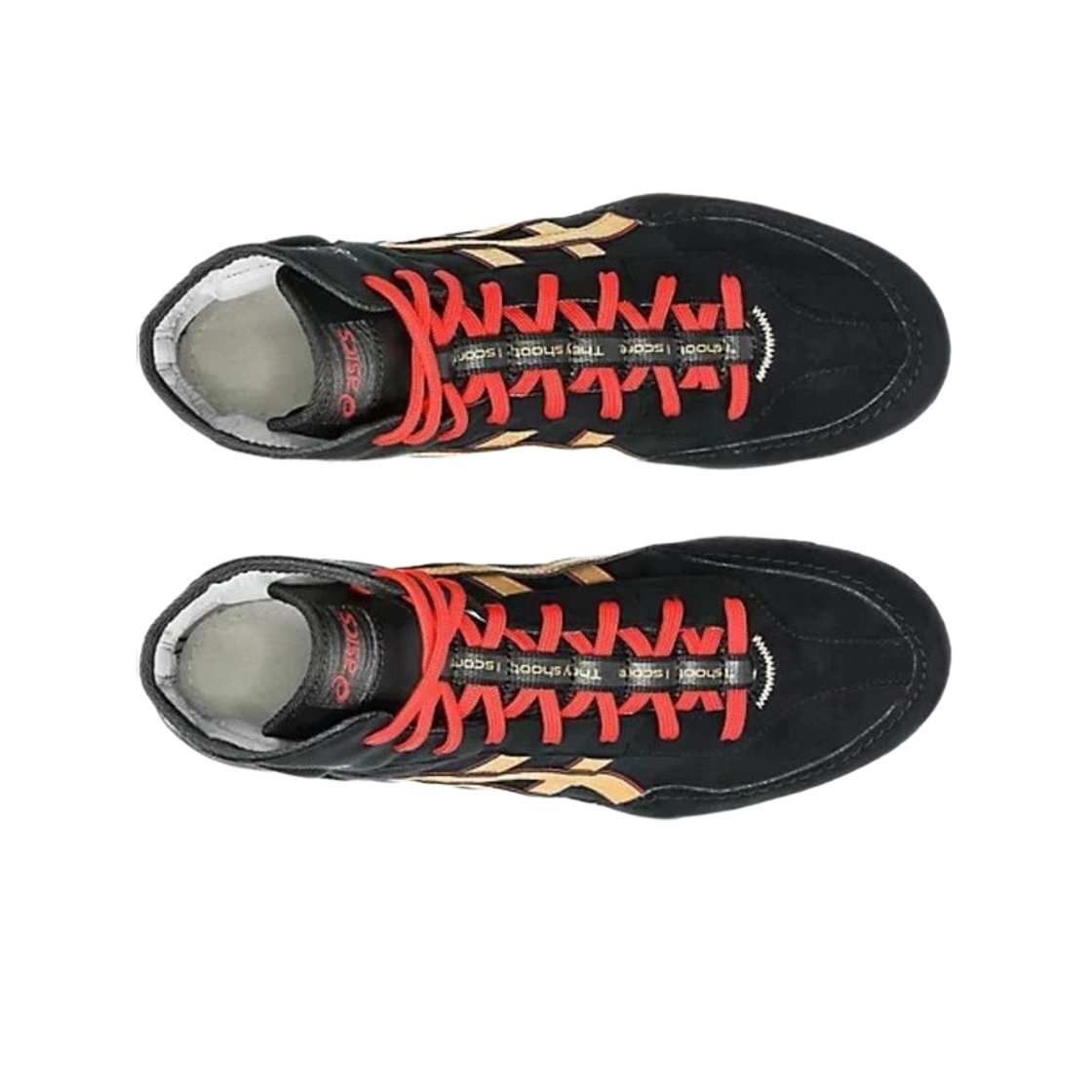 아식스 댄 게이블 EVO 3 블랙 퓨어 골드(Asics Dan Gable EVO 3 Black Pure Gold) - 2