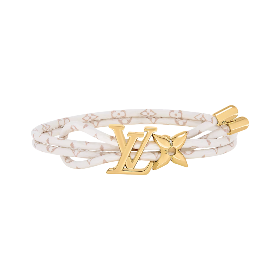 M8529Z (W) Louis Vuitton LV Bloom Bracelet Dune