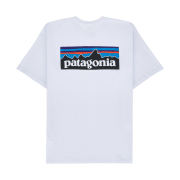 Patagonia P-6 Logo Responsibili-Tee S/S White