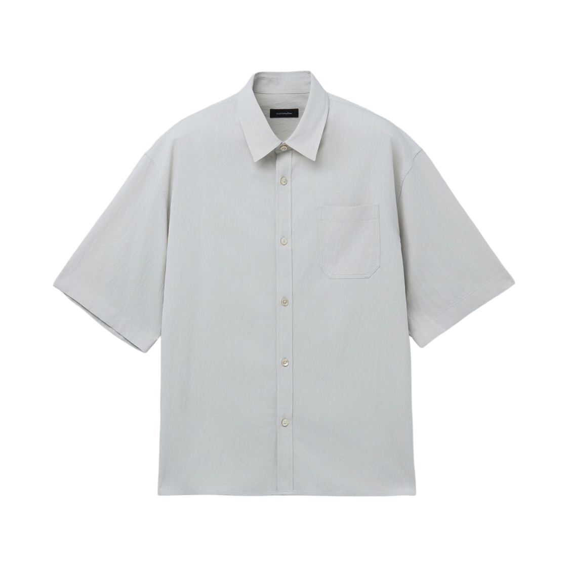 CWSAM26311BEX Customellow Oversized Pleasant Half Shirt Beige