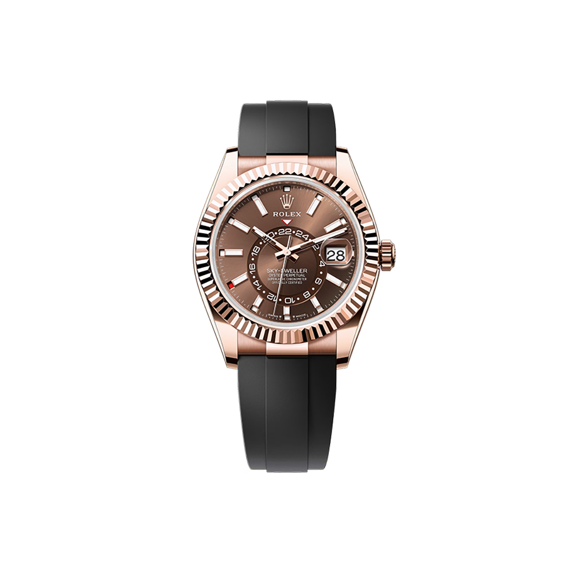 롤렉스 스카이드웰러 42-336235 초코 바 오이스터플렉스 NO.7959(Rolex Sky-Dweller Chocolate Bar Oysterflex No. 7959)