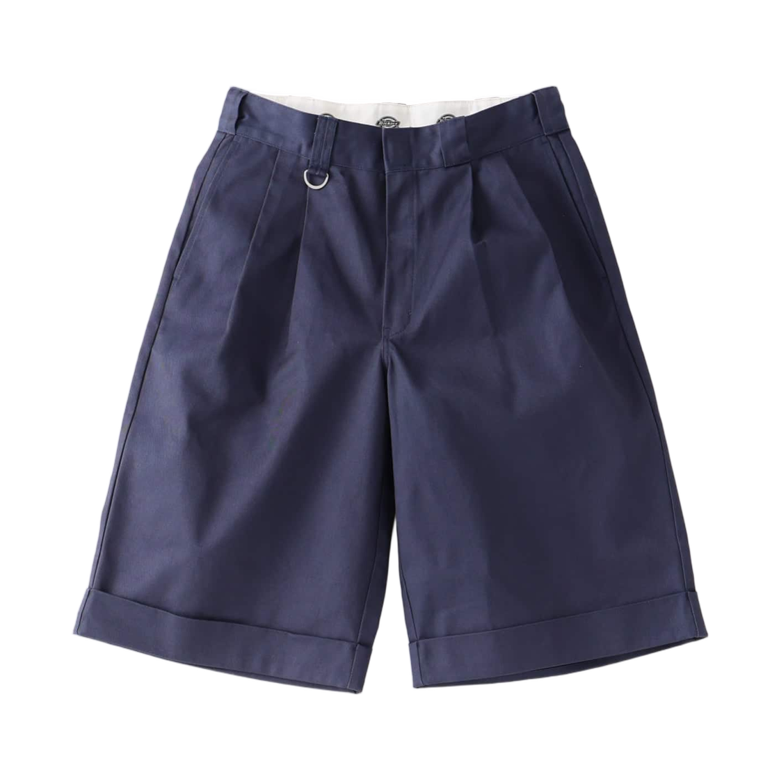 디키즈 x 저널 스탠다드 리룸 투턱 쇼츠 네이비(Dickies x Journal Standard Relume Two Tuck Shorts Navy)