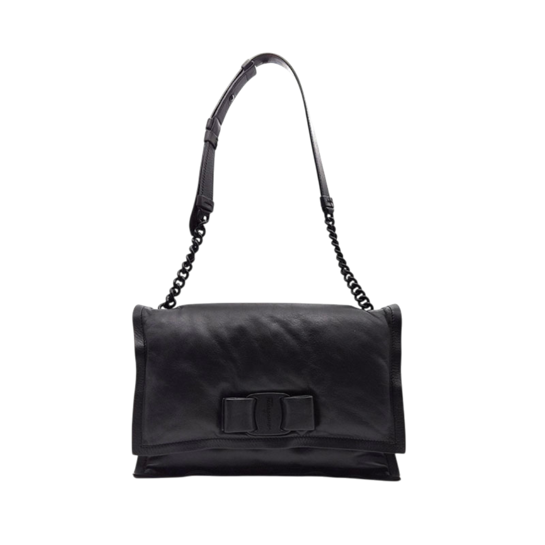 IT76LMQ895P3 Salvatore Ferragamo Viva Bow Shoulder Bag L474605