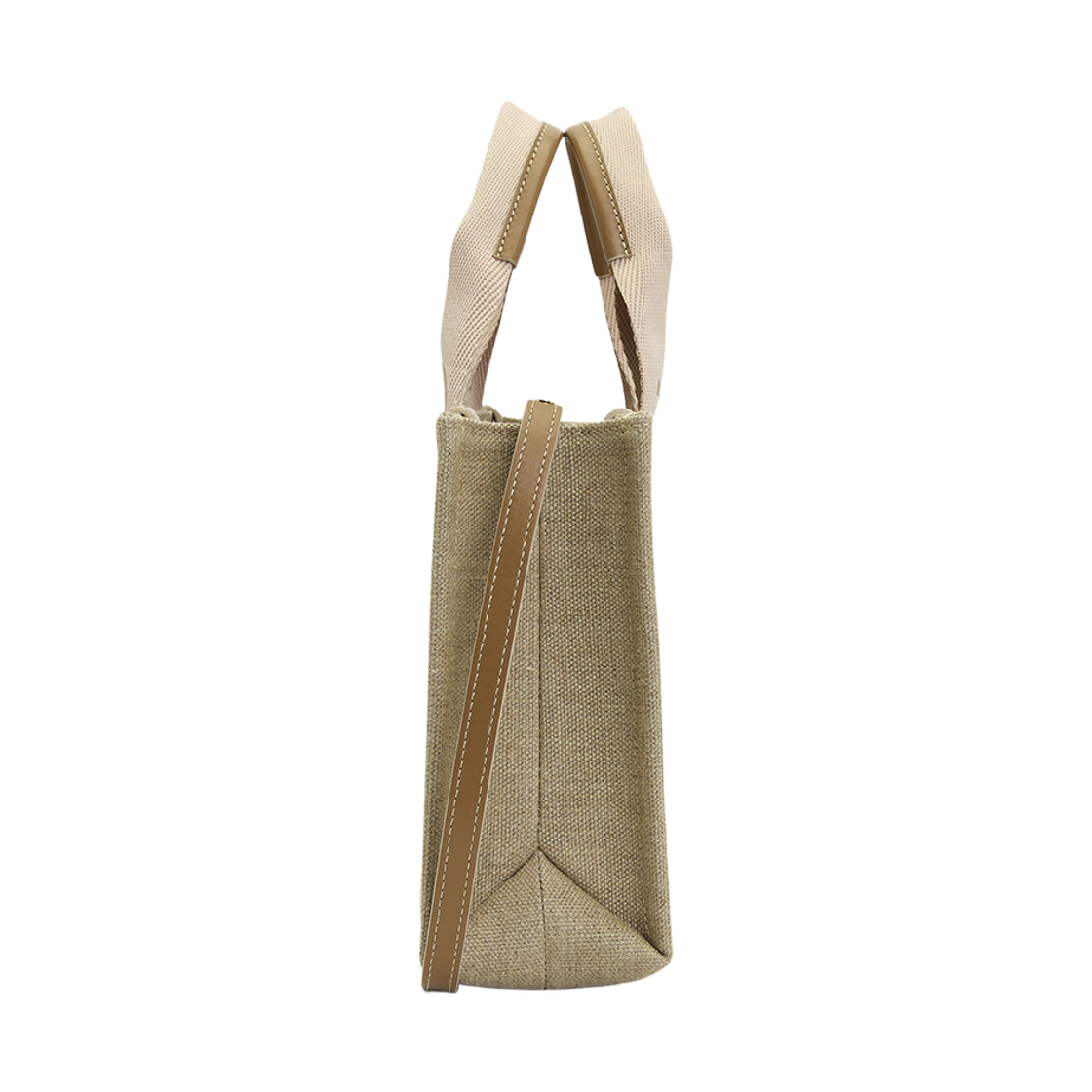 [15% 쿠폰] 끌로에 우디 스몰 토트백 블러쉬 베이지([15% 쿠폰] Chloe Woody Small Tote Bag Blushy Beige) - 4