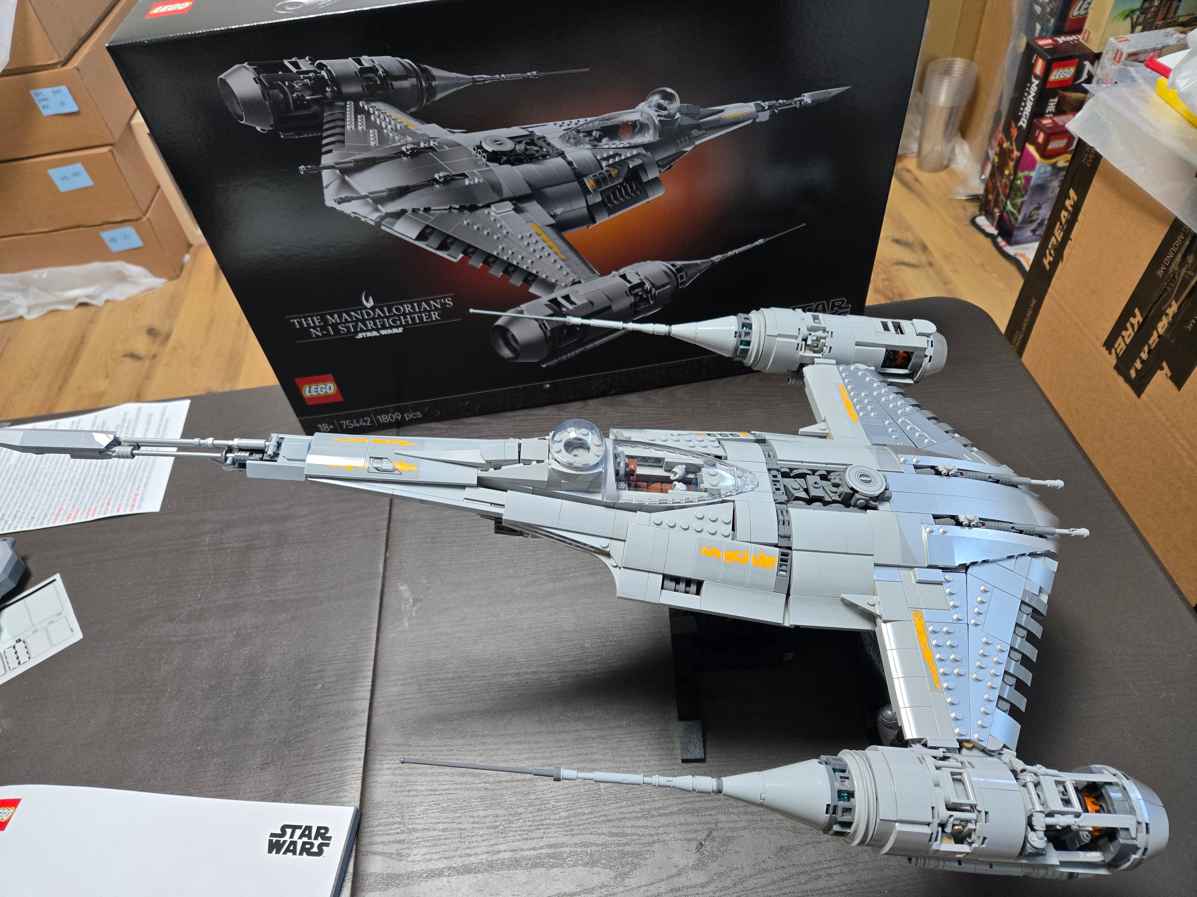 Lego Star Wars The Mandalorian's N-1 Starfighter 착용 스타일 - 3