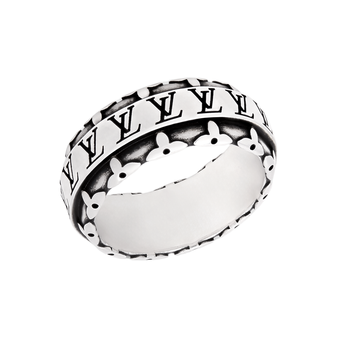 루이비통 LV 드리프트 링 실버(Louis Vuitton LV Drift Ring Silver) - 2