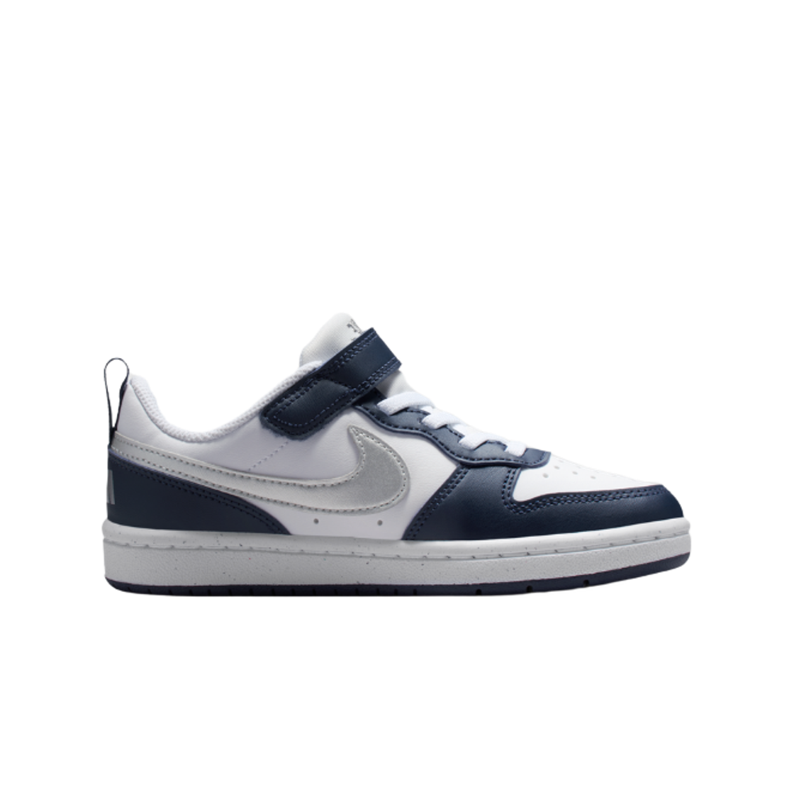 DV5457-135 (PS) Nike Court Borough Low Recraft White Metallic Silver