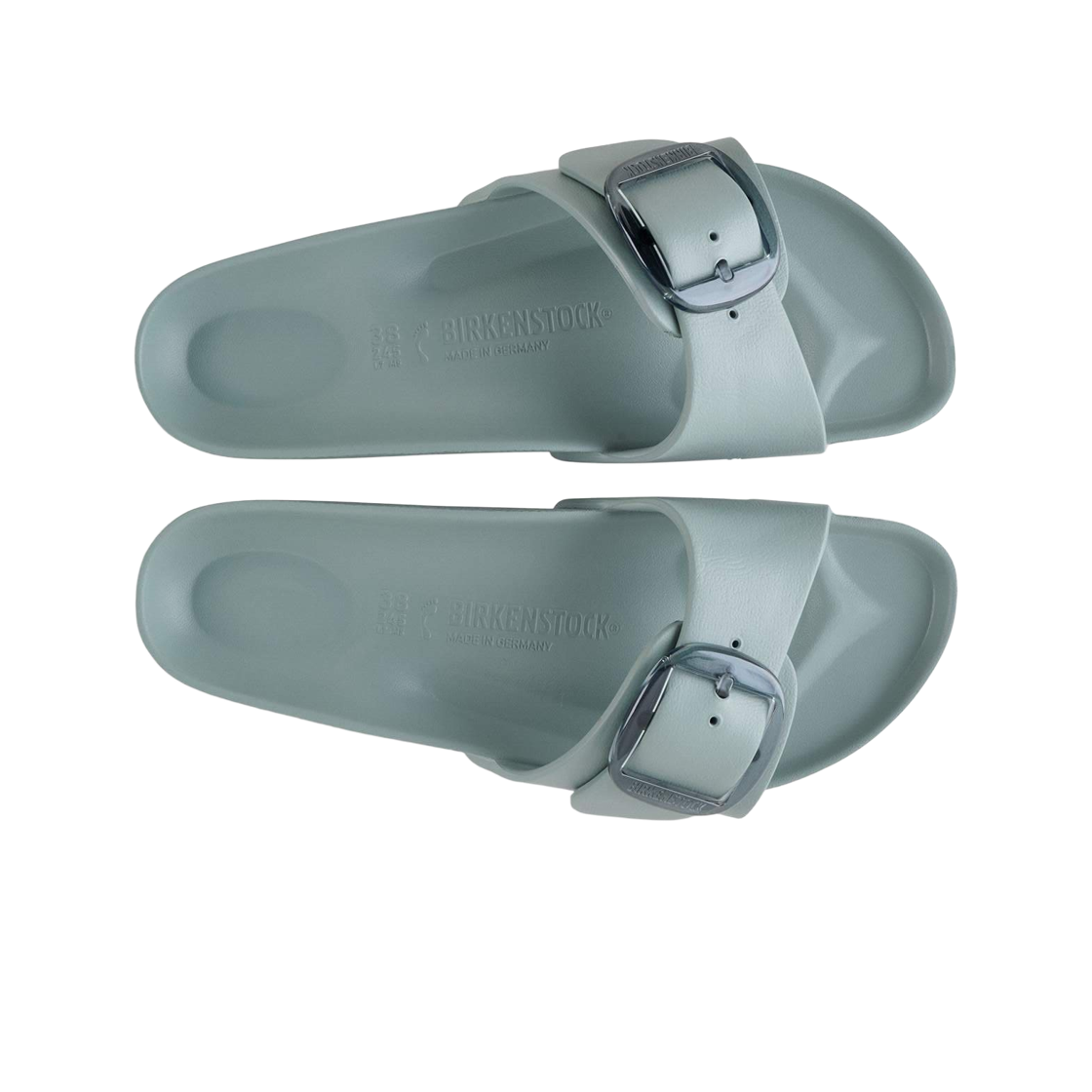 (W) 버켄스탁 마드리드 빅 버클 에바 퓨어 세이지 - 내로우((W) Birkenstock Madrid Big Buckle Eva Pure Sage - Narrow) - 2