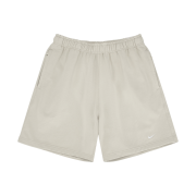Nike Solo Swoosh French Terry Shorts Light Orewood Brown White - Asia
