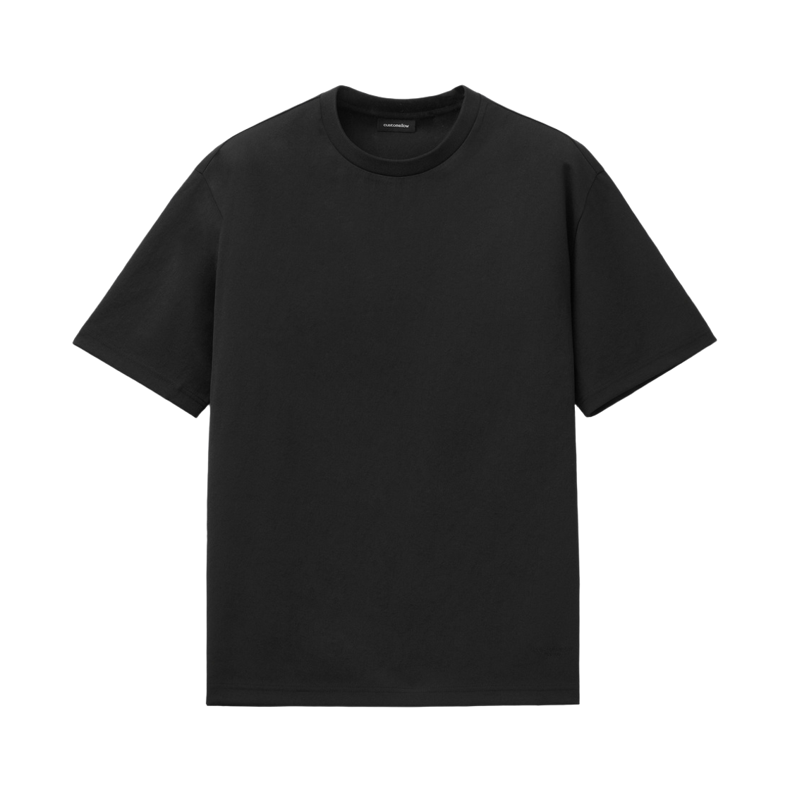 CWTAM26412BKX Customellow Woven T-Shirt Black