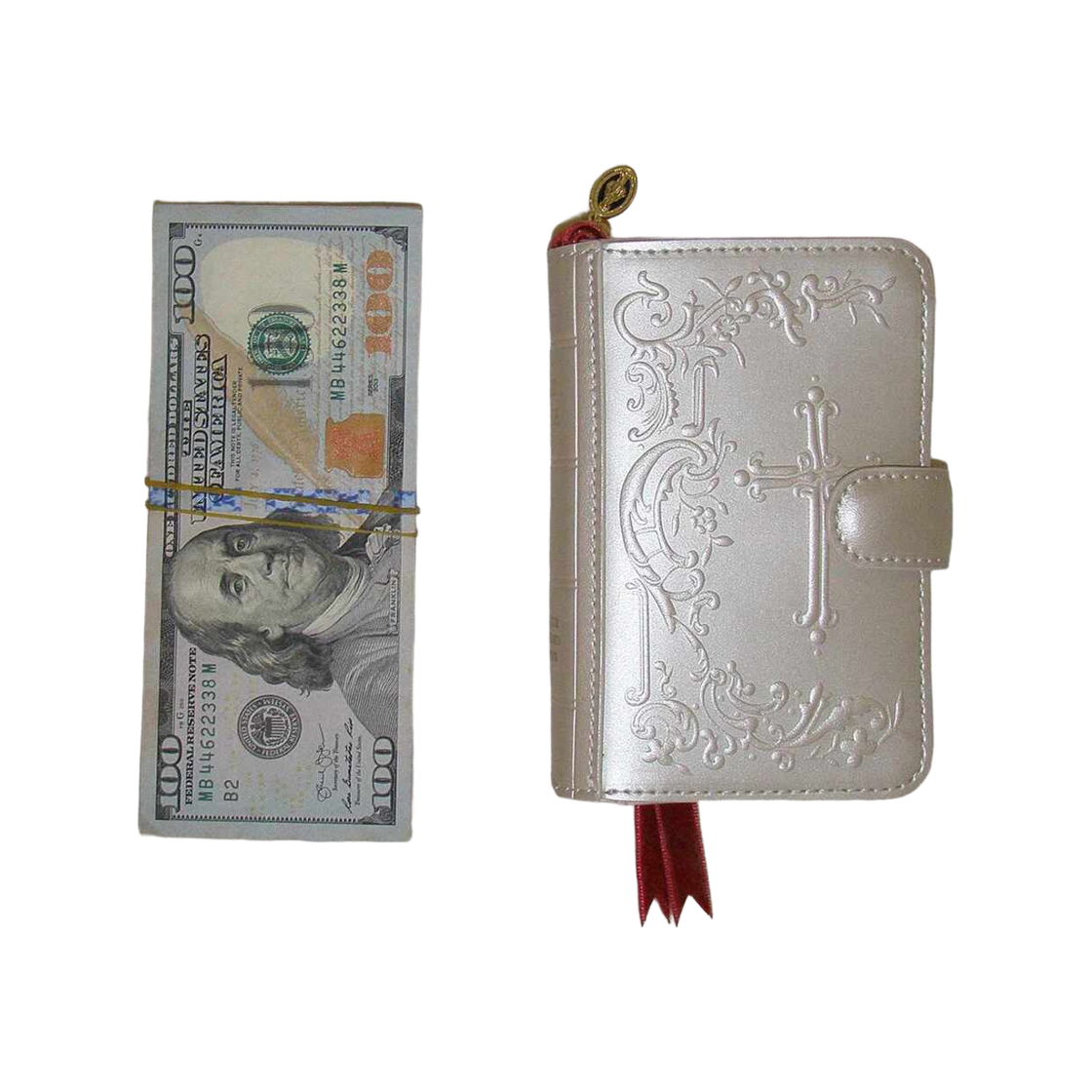 스컬프터 시너 월렛 메탈릭 아이보리(Sculptor Sinner Wallet Metallic Ivory) - 2