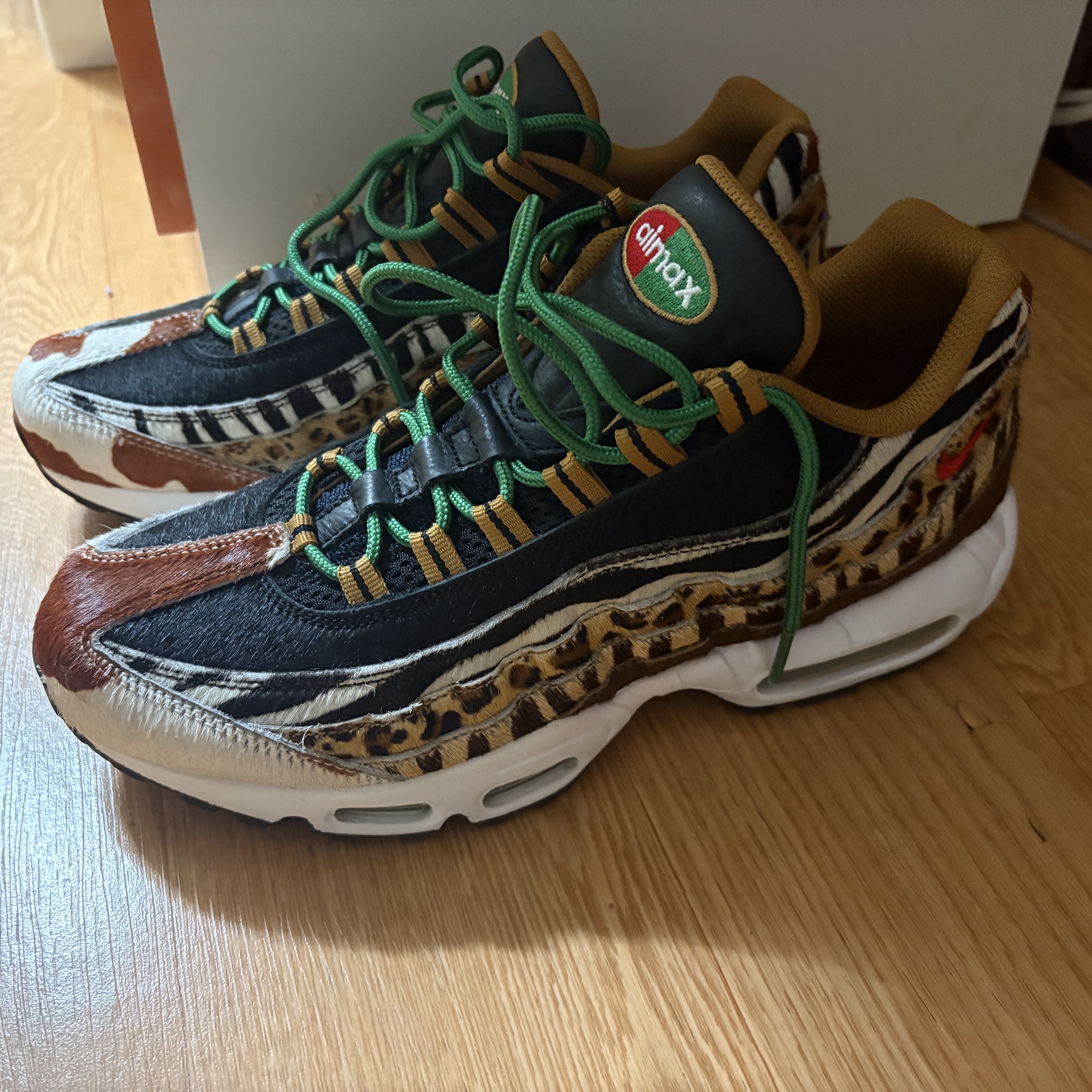 Nike x Atmos Air Max 95 Animal Pack 2.0 (2018 All Black Box) 착용 스타일