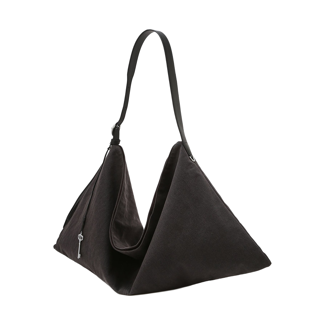 AABA6F870G3 Athe Vanessabruno Acc Trace Dark Gray Trace Shoulder Bag Aaba6F870G3 Dark Grey