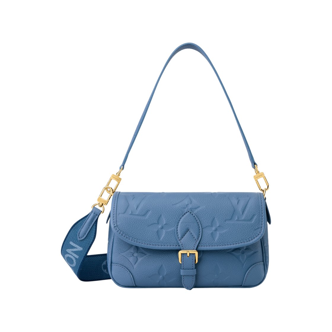 M27362 Louis Vuitton Diane Monogram Empreinte Bleu Jean
